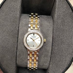 Citizen Diamond Gold and Silver Watch